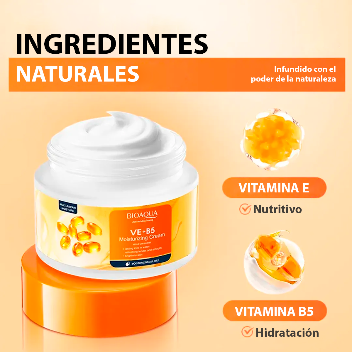 Kit Ultra-Reparador BIOAQUA con Vitamina E + B5